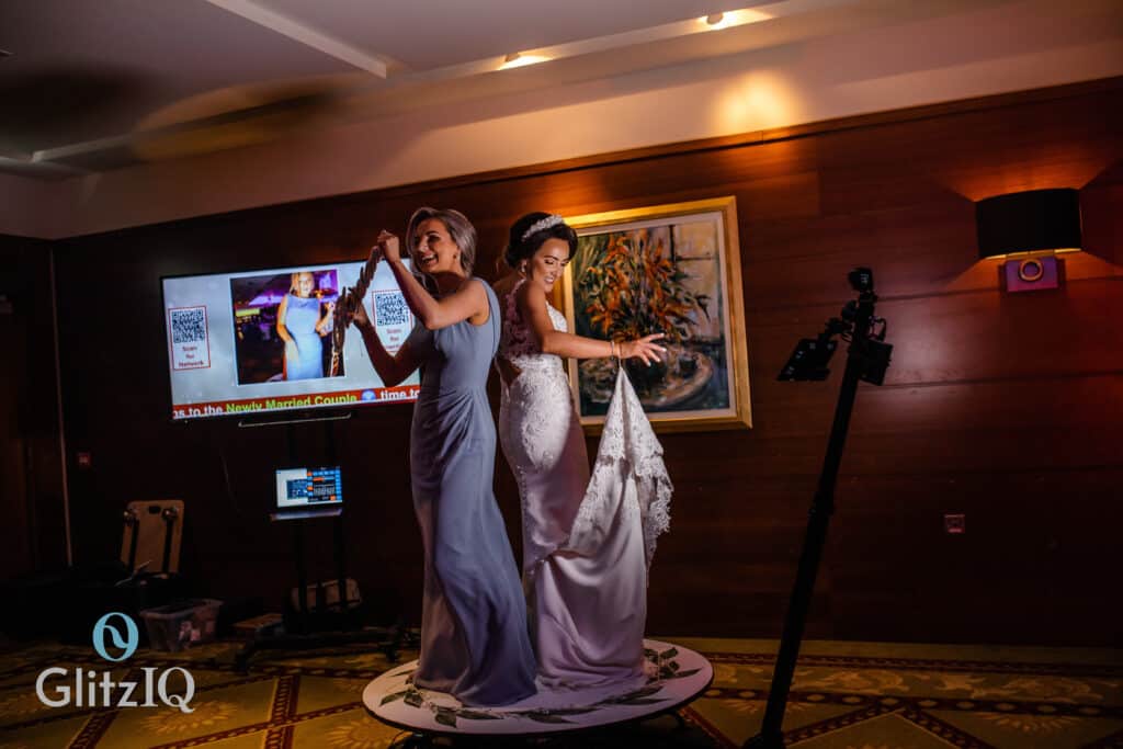 360 Booth Wedding